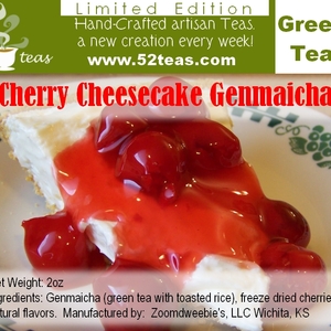Cherry Cheesecake Genmaicha from 52teas