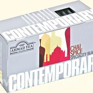 contemporary chai spice specialty from Ahmad Tea