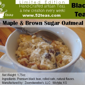 Maple and Brown Sugar Oatmeal Black Tea from 52teas