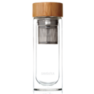 DAVIDsTEA Noble Glass Travel Thermos from Teaware