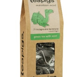 Marakesh Mint (AKA Green Tea with Mint) from Teapigs