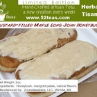 Custard-Filled Maple Long John Honeybush from 52teas