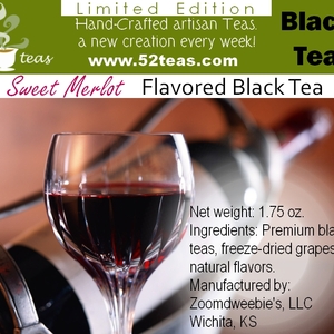 Sweet Merlot Black Tea from 52teas