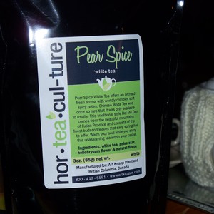 Pear Spice from Hor-Tea-Cul-ture