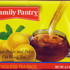 Orange Pekoe and Pekoe Cut Black Tea from Family Pantry