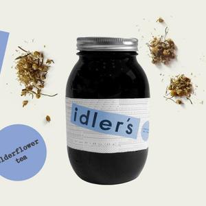 elderflower tea from Idler's Tea