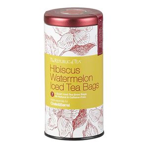 Hibiscus Watermelon Iced Tea from The Republic of Tea for Crate and Barrel
