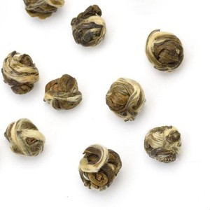Superfine Jasmine Downy Dragon Pearls Green Tea from Teavivre