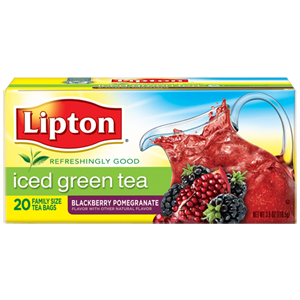 Iced Green Tea Blackberry Pomegranate from Lipton