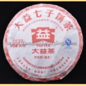 2011 Yunnan Menghai Dayi 0532 from Menghai Tea Factory(from berylleb ebay)