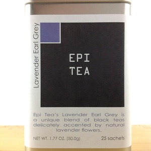 Lavender Earl Grey Biodegradable Pyramid Sachets from Epi Tea