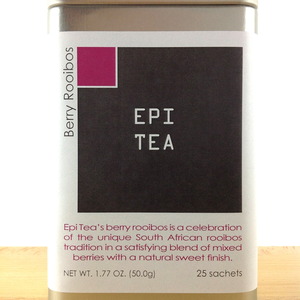 Berry Rooibos Biodegradable Pyramid Sachets from Epi Tea