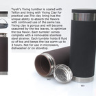TrYeh Tea Tumbler with Yixing Clay Lining from Teaware