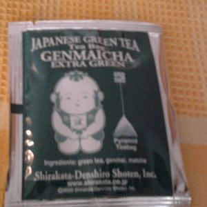 Genmaicha Extra Green Tea in Pyramids tea bags (Green Sampler Pack) from Den's Tea