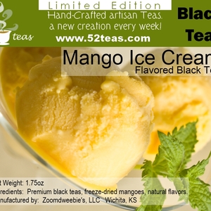 Mango Ice Cream from 52teas