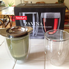 Bodum YoYo Personal Tea Set with Infuser and 12-Ounce Glass from Teaware