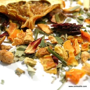 Orange Grapefruit - herb fruit from Zen Tea