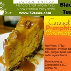 Caramel Pumpkin Cheesecake from 52teas