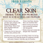 Clear Skin T from Herb Essentia