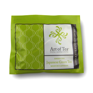 Japanese Green Tea Eco Pyramid Teabags from Art of Tea