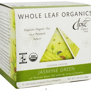 Jasmine Green Whole Leaf Organics from Choice Organic Teas