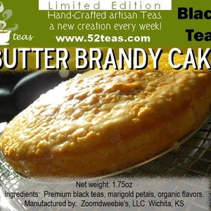 Butter Brandy Cake from 52teas