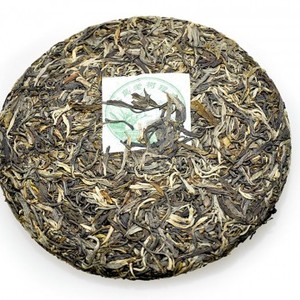 2011 Sheng(Raw)Pu-erh Bing-Tea Cake-Bing Dao Old Tea Tree Silver Downy Buds-BDSD11 from ESGREEN