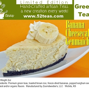 Banana Cheesecake Genmaicha from 52teas