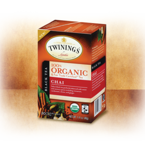 Chai 100% Organic & Fair Trade Certified Tea from Twinings