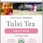 Sweet Rose Tulsi Tea from Organic India
