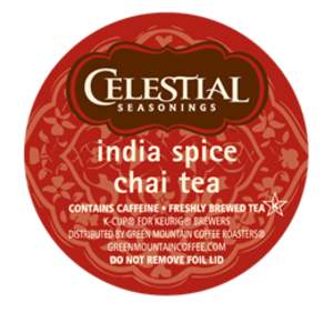 India Spice Chai Tea K-cups from Celestial Seasonings