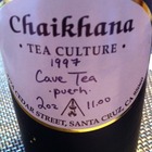 Cave Tea Puerh, 1997 from Chaikhana Tea Culture
