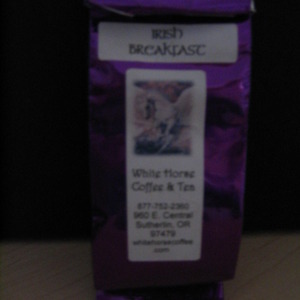 Irish Breakfast Blend from White Horse Coffee & Tea, Sutherlin Oregon