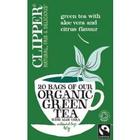 Organic Green Tea with Aloe Vera from Clipper