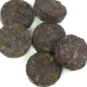2005 Pu Wen Ripe Coin Pu'er from Mandala Tea