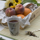 Organic Sunshine Peach Black Tea from Divinitea