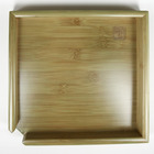 Green Bamboo Tea Tray for breaking pu-erh cake from Teaware