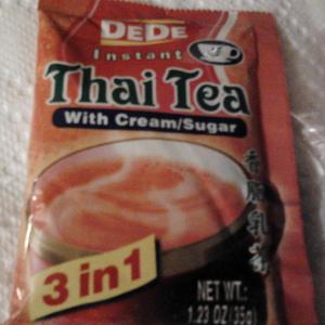 DeDe Instant Thai Tea with Cream /Sugar from DeDe