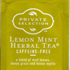 Lemon Mint Herbal Tea from Kroger Private Selection 