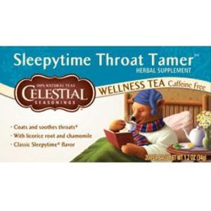 Sleepytime Throat Tamer Wellness Tea from Celestial Seasonings