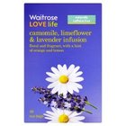 Camomile, limeflower & lavender infusion tea from Waitrose