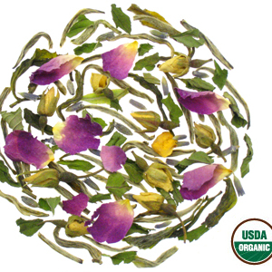 White Tea Rose Mélange from Rishi Tea