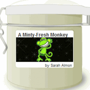 A Minty-Fresh Monkey by Sarah Almon from Adagio Teas