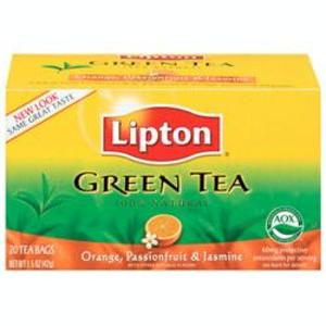 Orange, Passionfruit & Jasmine Green from Lipton