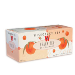 Peach Tea from Wissotzky Tea