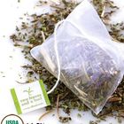 Peppermint from two leaves and a bud