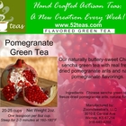Pomegranate Green Tea from 52teas