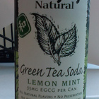 Green Tea Soda Lemon Mint from Hansen's Natural