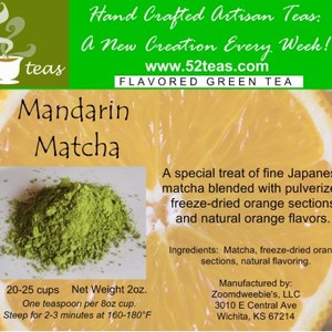Mandarin Matcha from 52teas