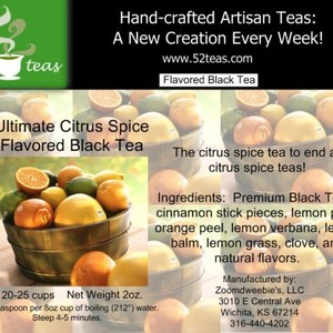 Ultimate Citrus Spice Flavored Black from 52teas